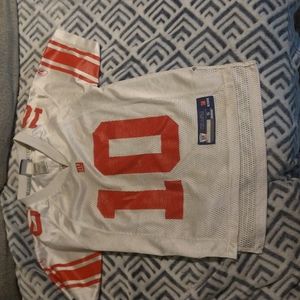 On field Reebok small 8 white and red